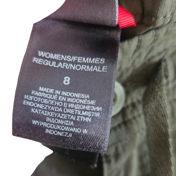 The North Face Womens Convertible Hiking Pants, Olive - Picture 10 of 10